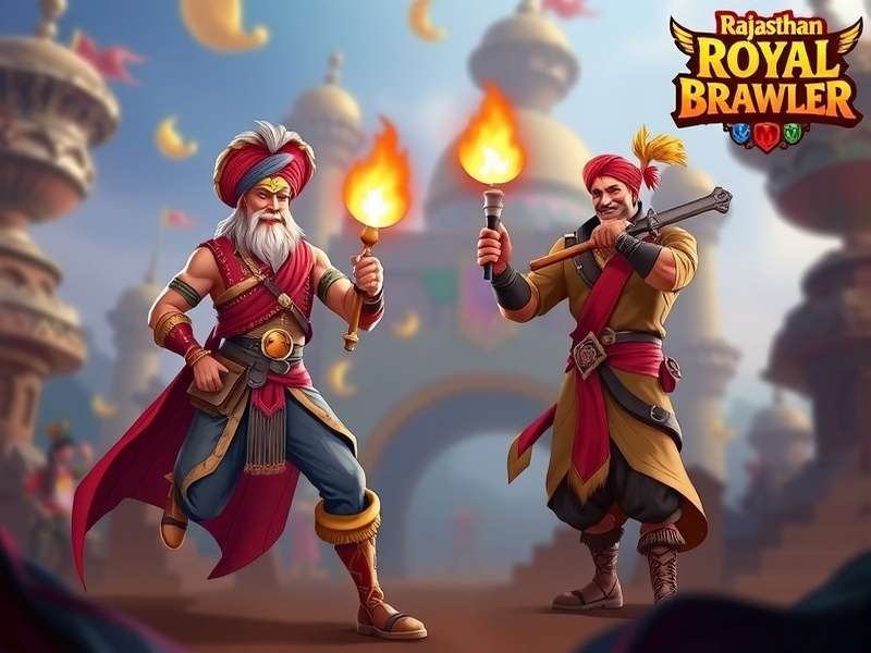 Rajasthan Royal Brawler Game Characters